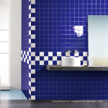 European Style Home Bathroom Decorative Cobalt Blue Subway Tile Backsplash